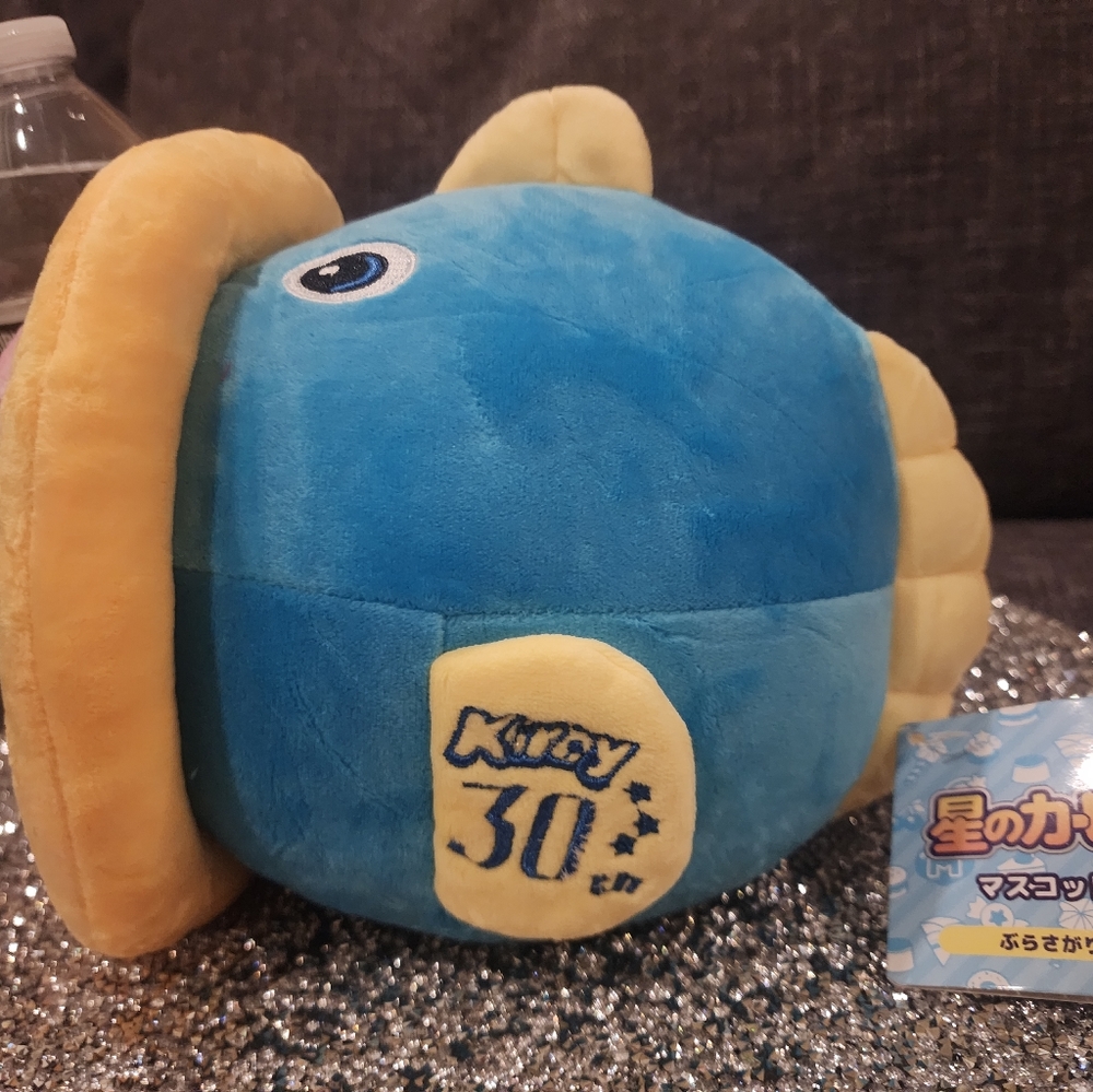 Adorable Funny Kirby getting eaten by a sunfish plush - Picture 3 of 3